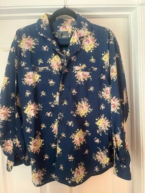 Liz Wear Cotton Blouse. Su